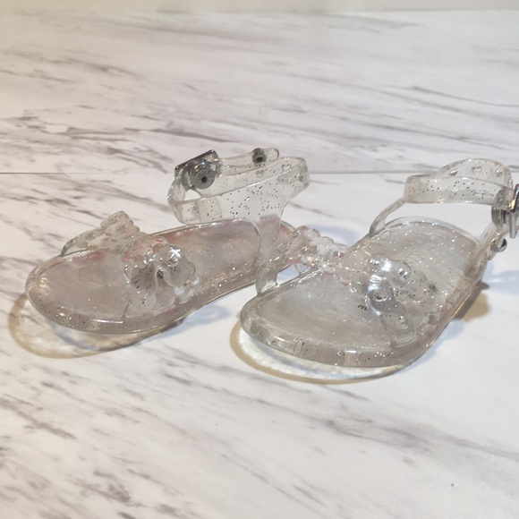 🌻Cute Old Navy jelly T strap sandals - Picture 2 of 5